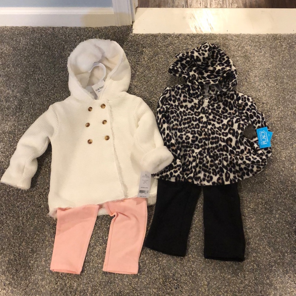 Baby girl bundle NWTS 18-24 months matching sets